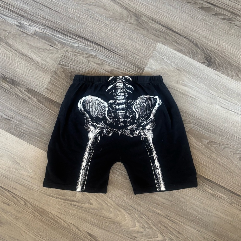 ***SOLD*** Trick N Treatz skeleton biker shorts